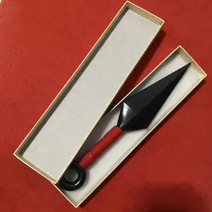 1PC Hyuga Hinata Konoha Sasuke Uzumaki 24.5cm/9.6'' Cosplay PVC Ninja Kunai