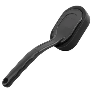 Tire Shine Applicator Brush, Tire Waxing Brush, Car Detachable Tire Wax Foam Applicator Pad with Curved Handle, High-Density Tire Dressing Applicator Sponge Brush, Car Tire Detailing, Cleaning Accessories
