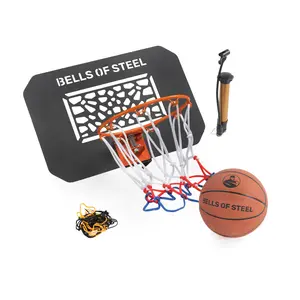 Rack Mounted Basketball Hoop with Ball — Fits Power Rack Uprights