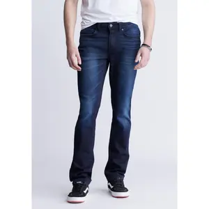 Slim Ash Men's Freedom Flex Jeans, Sanded and Distressed - BM22989
