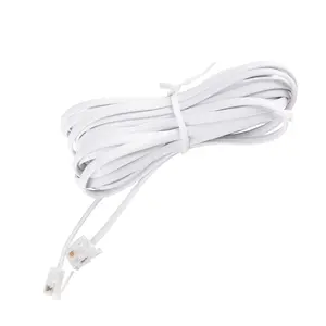 25 ft Phone Line Extension Cord - Choctaw White 25 ft Phone Line Extension Cord - Choctaw White
