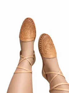 Floral Tie Up Huarache