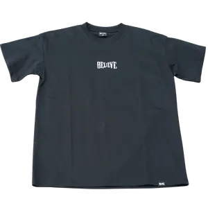 Believe Logo Oversized T shirt