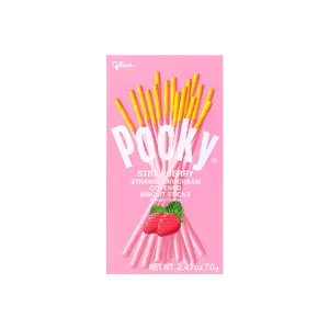 Glico Pocky Strawberry Biscuit Sticks - 70g