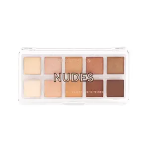 Nudes 10 shade palette