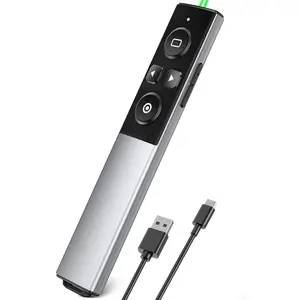Presentation Clicker  Presenter Remote for PowerPoint,USB Type C  Presentation Clicker with Green Light for , , Laptop