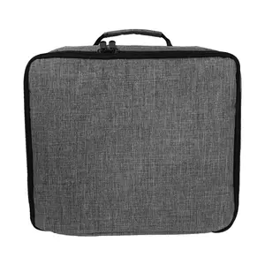 1PCS projector storage bag, multi pocket portable storage bag with hand-held bag and cloth bag, Travel Organizer Bag