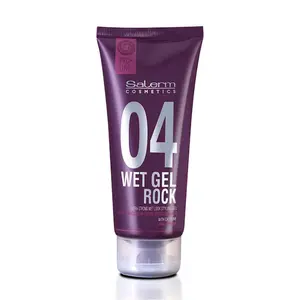 Hair Styling Gel for a Long-Lasting Wet Look, Flexible Strong Hold Formula with Energizing Caffeine, No-Residue Hair Care Product, Level 4