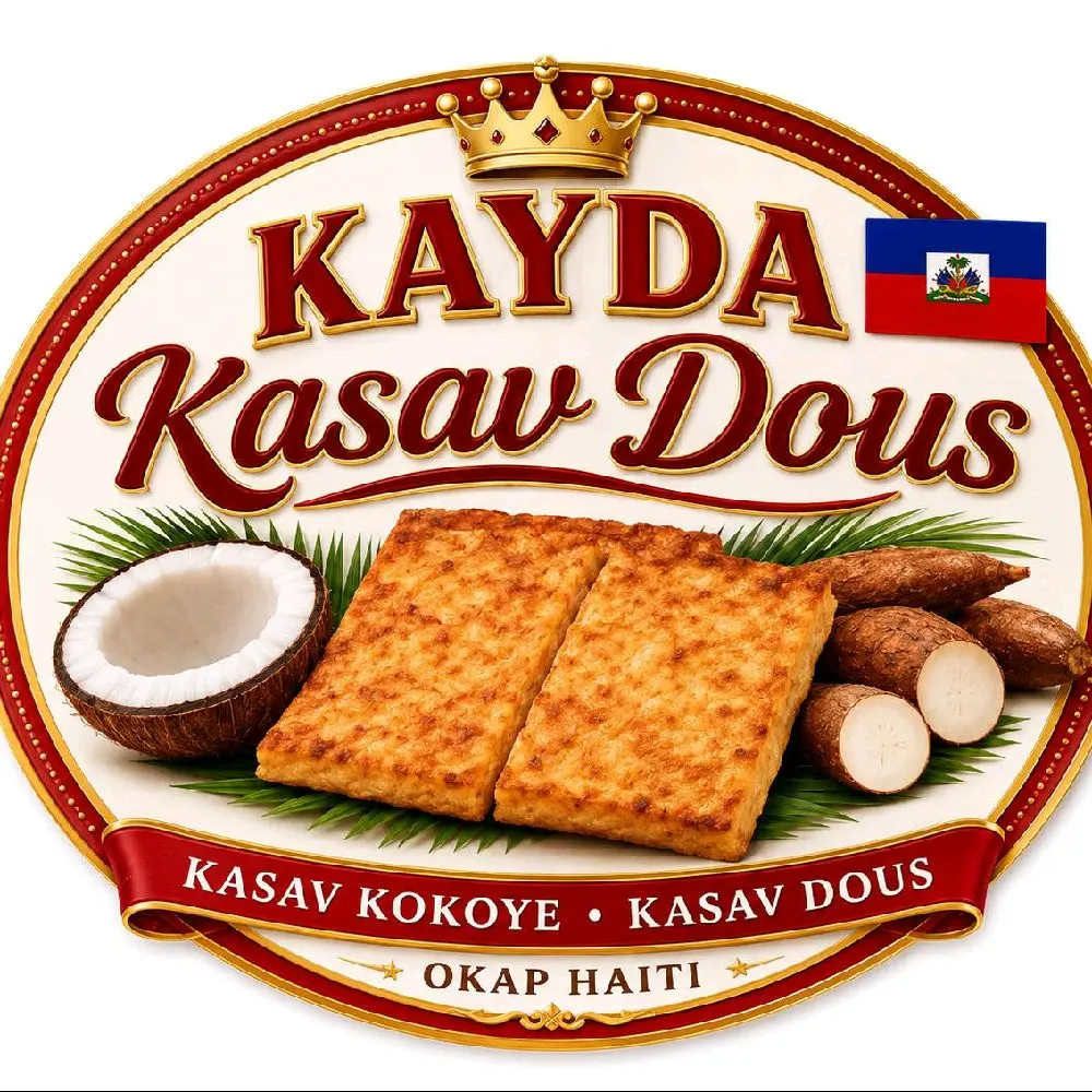 kasav kokoye dous 100% pure naturel li Gou anpil