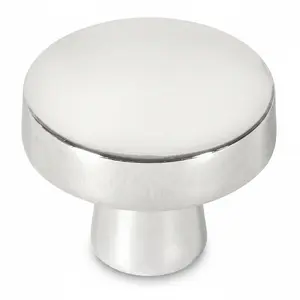 Cosmas 5234CH Polished Chrome Round Contemporary Cabinet Knob