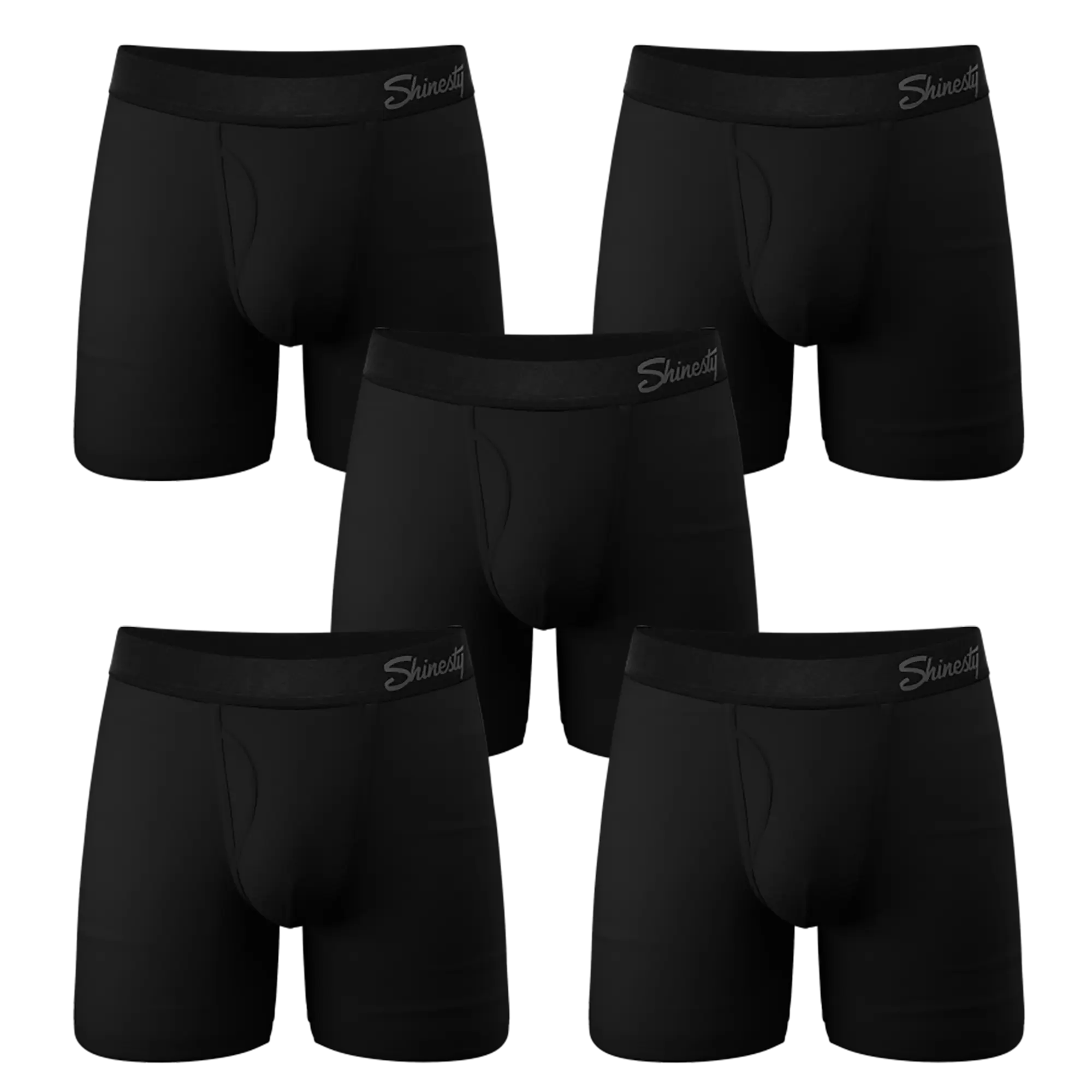 The Threat Level Midnight | Shinesty Black Cooling Ball Hammock® Underwear With Fly 5 Pack The Threat Level Midnight | Shinesty Black Cooling Ball Hammock® Underwear With Fly 5 Pack