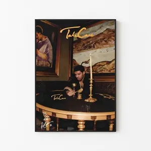 [New Music Decor - Sale Up To 40%] [Unframe] Drake Take Care Album Cover Poster, Classic Rap Music Wall Art, Emotional Aesthetic Decor, Gift For Drake Fans