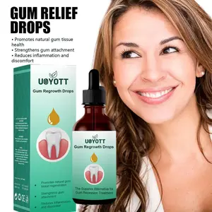 Gum Repair Drops Oral Cleaning Care Drops Relieving Periodontal Blistering Natural Taste Unique Formula Oral Health Care