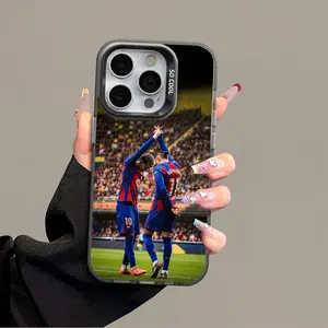 Yamal Raphinha IPhone 17 Promax Football Phone Case Anti Drop Protective Case for Iphone 16 15 14 13 12 11 SAMSUNG S26 S25 24 23 22 Plus Acrylic Durable Case With Anti Collision