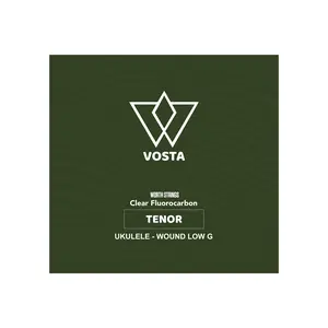 Worth Clear by Vosta Fluorocarbon Tenor Ukulele Strings - Wound Low G
