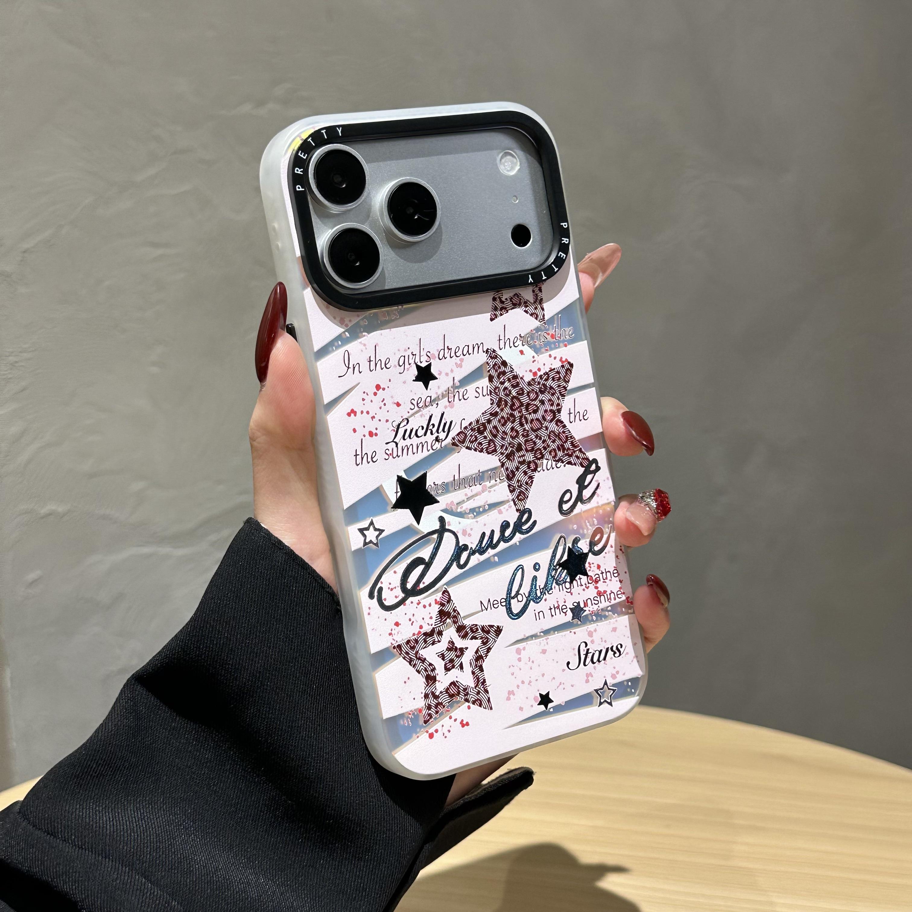 Leopard print star fashion pattern phone case for iPhone 17 Pro Max, 16 Pro, 15, 14, 13, 12, and 17 Air. Features 3D embossed pattern, full protection, and anti-drop design. A perfect holiday gift for women. Leopard print star fashion pattern phone case for iPhone 17 Pro Max, 16 Pro, 15, 14, 13, 12, and 17 Air. Features 3D embossed pattern, full protection, and anti-drop design. A perfect holiday gift for women.