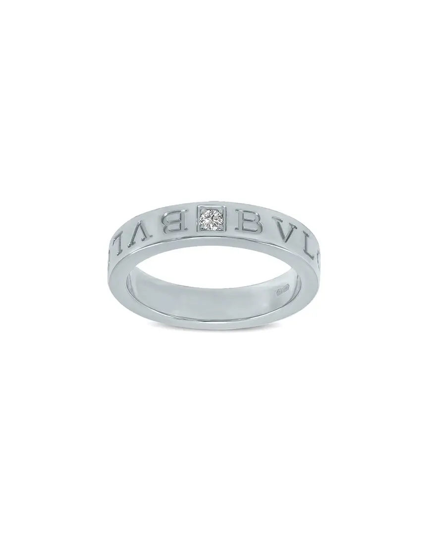 Bvlgari 18K 0.01 ct. tw. Diamond Ring