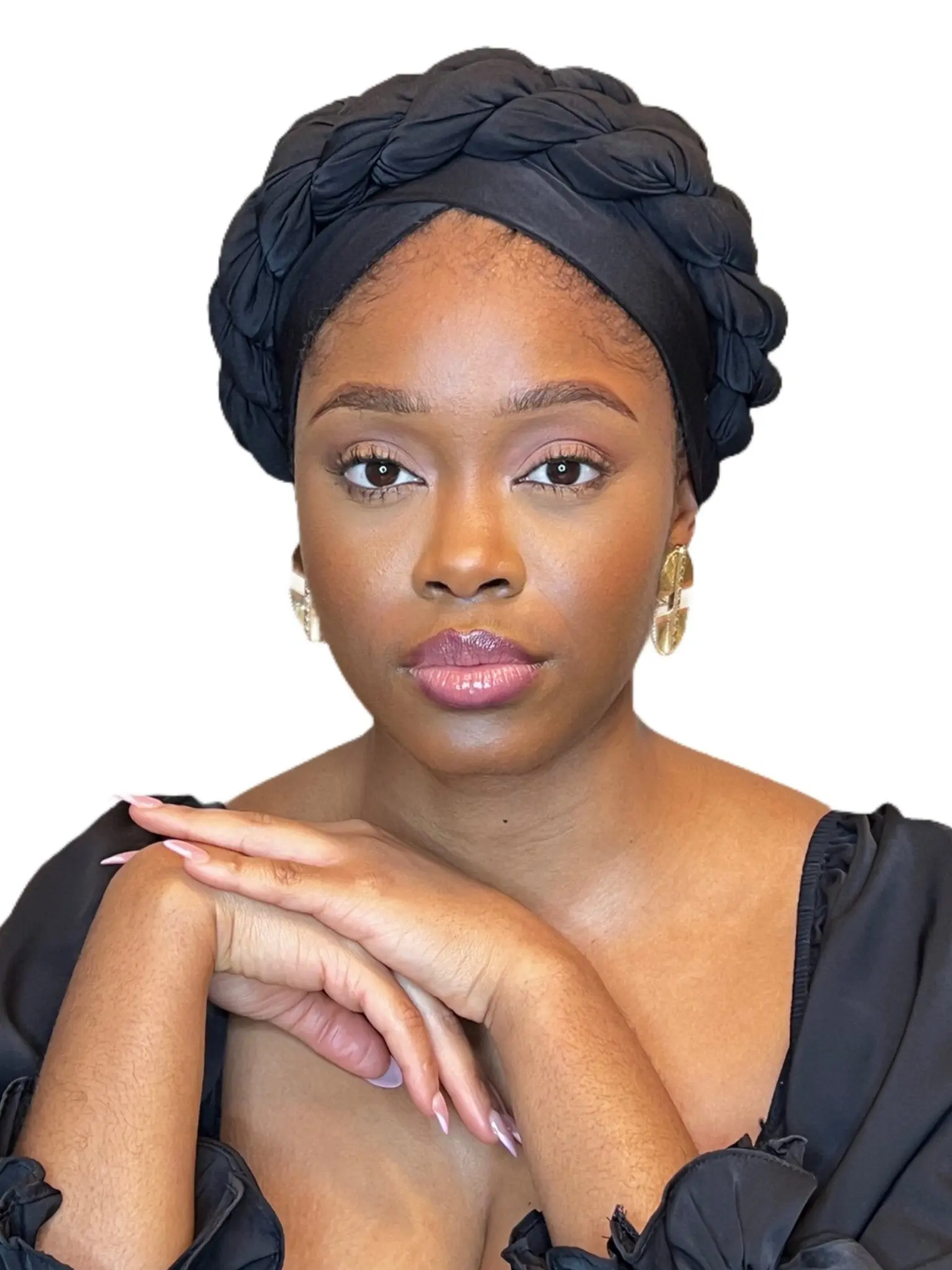 ROLLS – Handmade Twist Pre-Wrapped Headwrap for Effortless Style