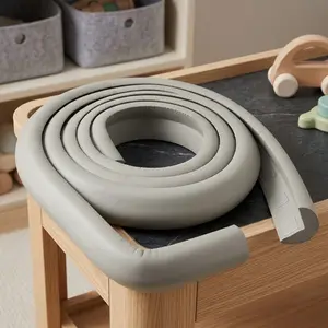 Upgraded L-Shaped Corner Guards Extra Thick Self-Adhesive Waterproof Edge Bumpers Child Safety Soft Cushion Pads Cuttable Furniture Protectors Anti-Peel Table Corner Covers