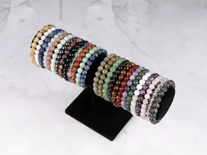 8mm Healing Crystals Bracelet, Bead Bracelets for Women Men, Crystal Jewelry, Natural Gemstone Jewelry, Energy Crystal, Spiritual Bracelet