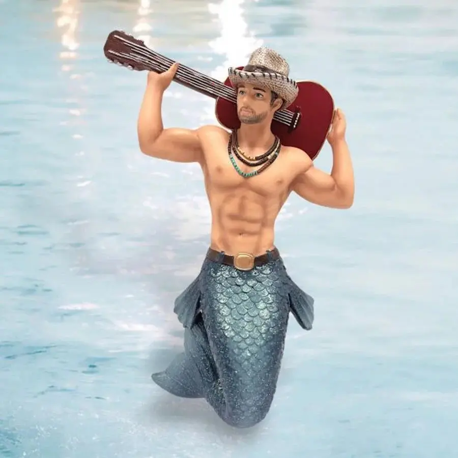 Guitar Man Merman Ornament