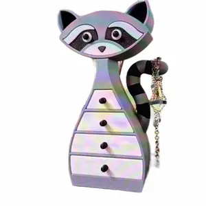 Raccoon Jewelry Box