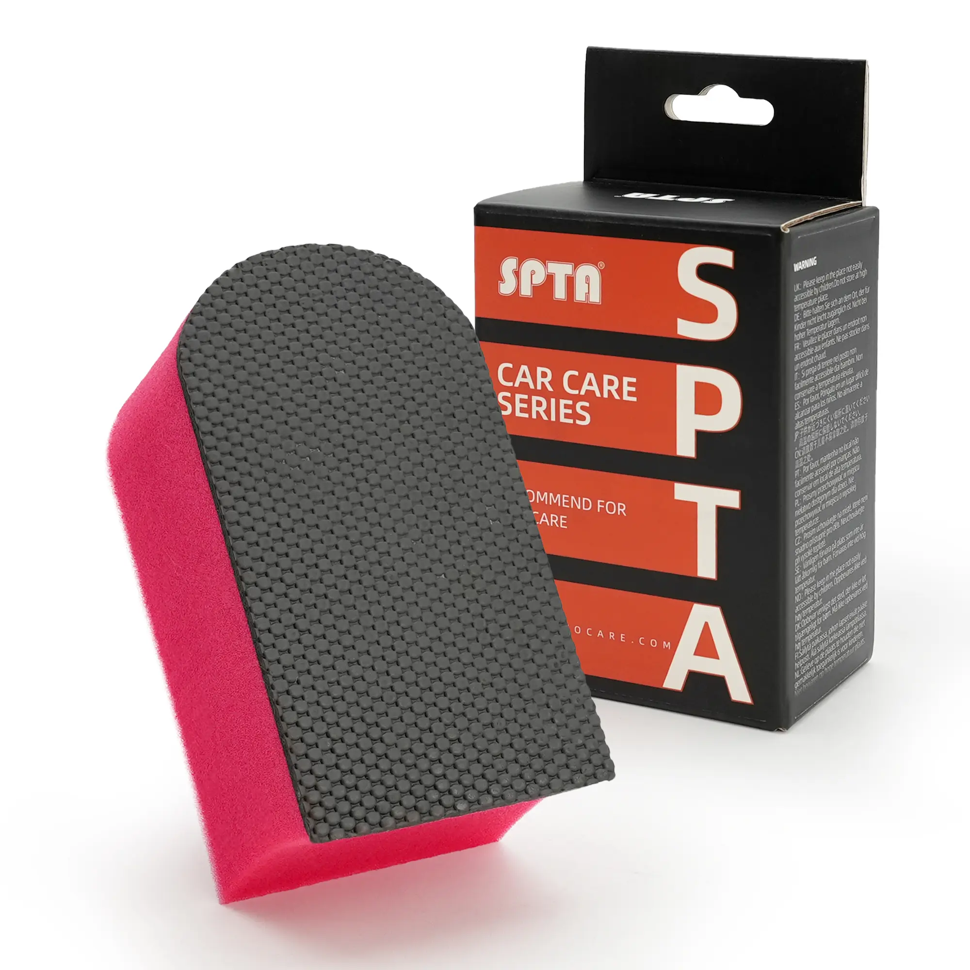SPTA Synthetic Clay Bar Block,Fine Grade Synthetic Clay Bar Sponge for Car Detailing, Car Beauty Magic Mud for Restores Brilliance to Car Paint,Chrome,Glass and Smooth Plastics