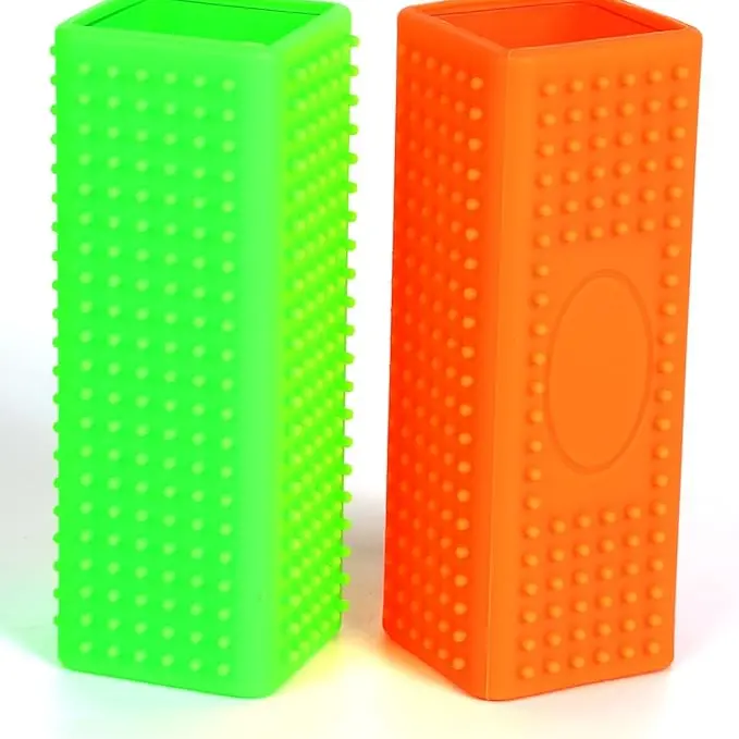 2pcs Pet Fur Removal Tool - 1.7x12cm, 4.5cm, 4.7in Dog & Cat Grooming Brush, Easy to Carry for Furniture, Car Carpet Cleaning