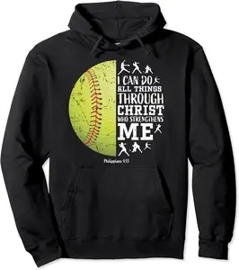 Softball Hoodies Women Gifts Hoody Hoodie Women's Teen Girls Pullover Hoodie - Markbrasel Shop 49B083WJQZP8