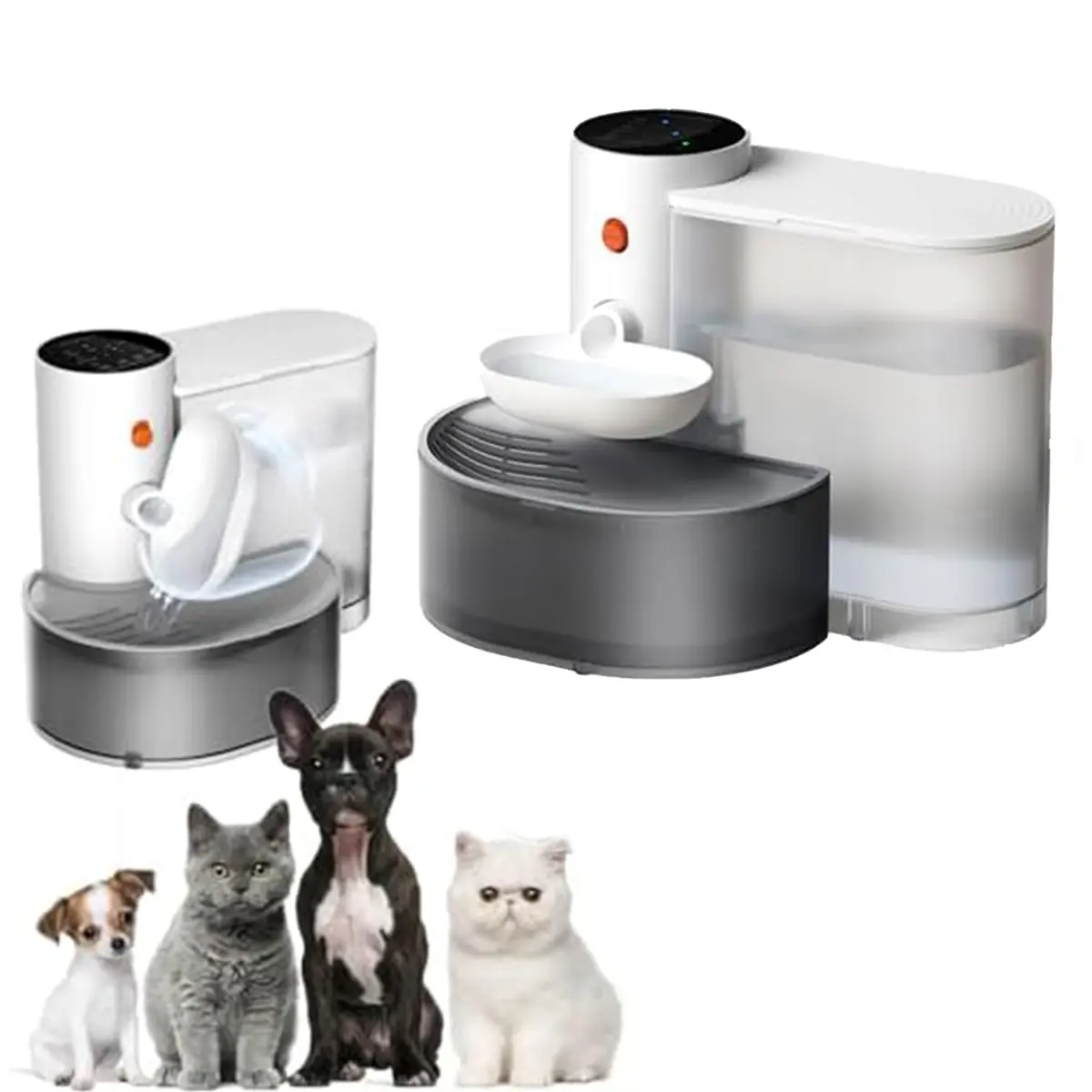 Smart Pet Water Fountain, Automatic Small Dog Water Fountain, Wireless Cat  Water Fountain with Self-Filling Water Bowl, Cat Water Dispenser No Filter,  Rechargeable, Noiseless, Long Battery Life,Easy to use - TikTok Shop