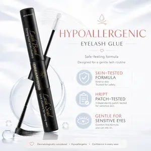 DREAMYBOND Lash Bond & Seal Kit – Hypoallergenic Cluster Lash Glue, Waterproof Long-Lasting Eyelash Extension Adhesive, Active Bond & Seal, with Gentle Remover
