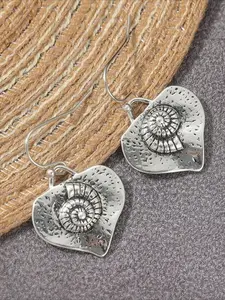 1 Pair of Retro and Elegant Ethnic-style Earrings, Spiral Heart-shaped Pendant Earrings, Suitable for Daily Party Creative Accessories, Perfect Gift for Women