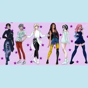 Alien Stage Acrylic Standee Designed by Morgen, designs MIZI, SUA, HYUNA, LUKA, TILL, IVAN, ACORN 15cm (6inchs)