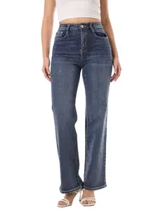 Women's Medium Blue MEET ME 03 Jeans