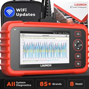 LAUNCH CRP129X Plus OBD2 Scanner Diagnostic Tool, All System Car Scanner, 8 Reset Injector Coding/Throttle/SAS/Oil/EPB/BMS/TPMS Reset Diagnostic Scanner for All Cars (1996-2024), Free Update Scan Tool