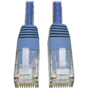 Tripp Lite N200-025-BL Cat6 Molded Patch Cable Male to Male - Blue, 25 ft.