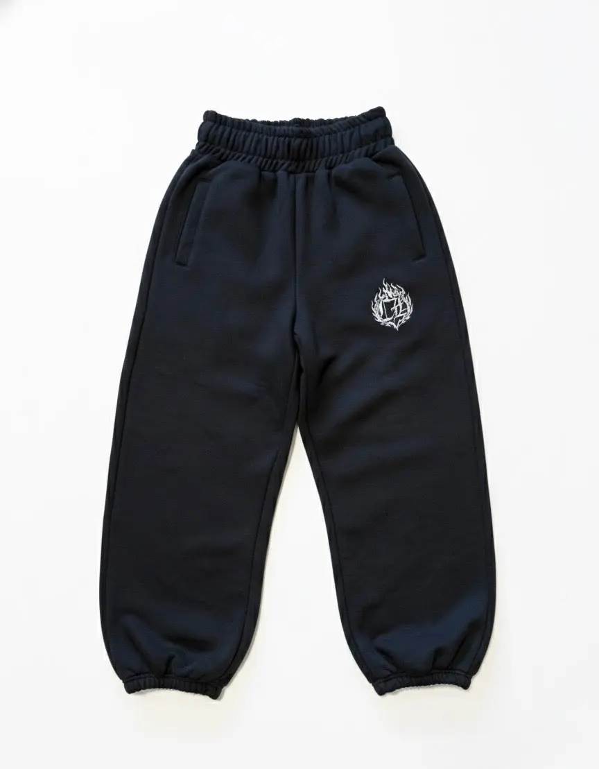 Black Chrome Pants