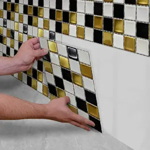 PVC Stickers, Kitchen Tile Stickers, Bathroom Wall Stickers, Fridge Decorative Stickers, Wall Decorative Stickers, DIY Cuttable Stickers Home Decor, Gift