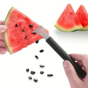 Watermelon Seed Removal Tool Made of 304 Stainless Steel, Specifically Designed for Scooping Fruit, Cutting Watermelon, And Assisting in Juicing