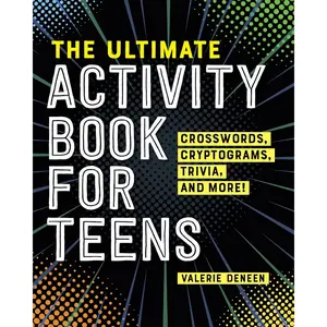 The Ultimate Activity Book for Teens: Crosswords, Cryptograms, Trivia, and More! Paperback – August 10, 2021