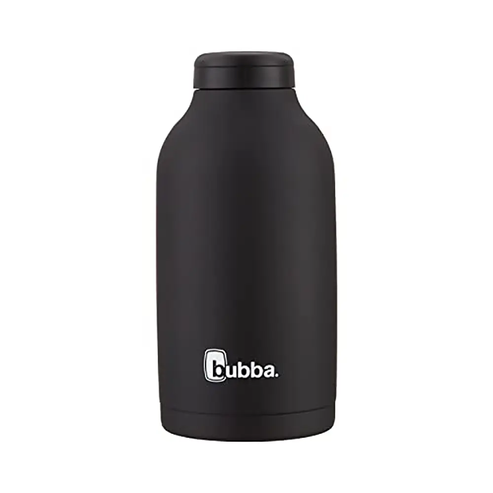 Bubba 64 oz. Radiant Vacuum Insulated Stainless Steel Rubberized Growler - Button-Equipped Insulated Bottle, No Waste Cap, Chilling Flask for Music Festivals, Music Festival, Bottles, Water Bottles