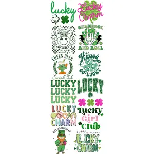 Pre-Made 22'' x 60" Direct-to-Film Gang Sheet - LUCKY
