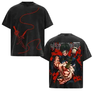 Maki Zenin Graphic Tee - Stylish Anime T-Shirt Featuring Jujutsu Kaisen's Fierce Character, Unisex Fit for Fans, Comfortable Cotton Blend, Trending Streetwear Design