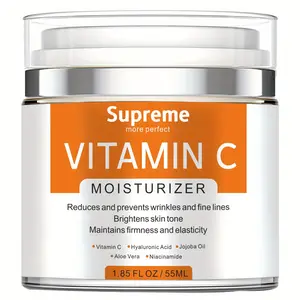 VC Brighten Face Cream Deep Moisturizing And Firming Skin- With Hyaluronic Acid, Vitamin C & E, Deeply Moisturizes, Fades Imperfections, Freshens, Smooths, Lifts, Firms, Softens, And Energizes Skin-50ml