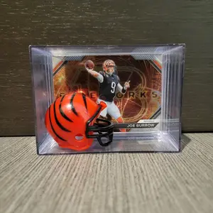 Joe Burrow Mini Football Helmet Sports Box