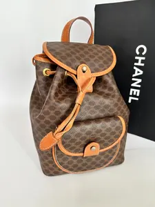 Pre-owned Celine Leather Shoulder Bags / Macadam Backpack in PVC MR16012026Z276