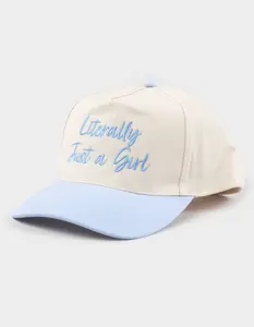 Literally Just A Girl Snapback Hat