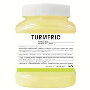Turmeric Crystal Jelly Face Mask For Facial Skin Care 12.3 Fl.Oz Natural Gel Hydro jelly Face Masks Moisturizing Hydrating Gel korean Hydrate Moisture