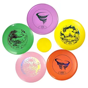 summervibes VEVOR Disc Golf Set, 5 PCS Beginners Flying Discs, Disc Golf Starter Set for Full-Body Strength Training, with Putter, Mid-Range, Driver, Mini Marker, for Outdoor Backyard, Lawn, Beach
