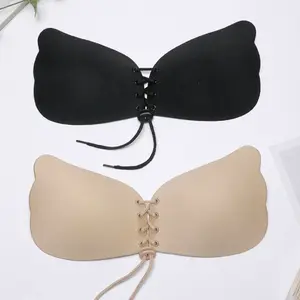 Adhesive Invisible Lift Up Bras 2 Pairs Sticky Push up Lifting Bra Backless Strapless Bras